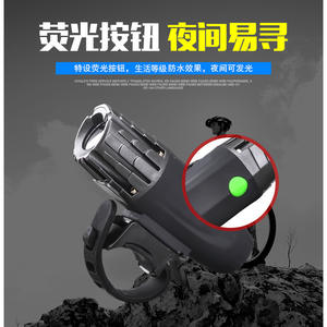 Luz delantera Led para bicicleta, resistente al agua Ipx4, alimentada por batería, equipo de ciclismo nocturno, accesorio montable para bicicleta - Product Image 5