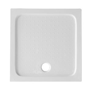 Piatto Doccia Quadrato Moderno Kepler 90x90x6cm in Acrilico per Bagno e Hotel - Product Image 1