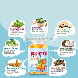 SUNI Etiqueta Privada venta OEM/ODM suplemento dietético altura gomitas de calcio para niños y adolescentes apoyo suplemento de calcio - Product Image 5