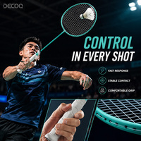 Raquette de badminton en fibre de carbone de haute qualité, manche rigide, pour entraînement de smash, logo personnalisé OEM, vente en gros en usine, en vrac, Europe, Asie du Sud-Est