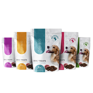 Sacchetti per alimenti per animali domestici di alta qualità sacchetti autosigillanti a fondo piatto modelli personalizzabili sacchetti per alimenti sigillati <span class=keywords><strong>sottovuoto</strong></span> - Product Image 5