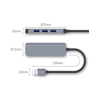 Thời Trang 3.0 2.0 Bộ Chuyển Đổi Đa Cổng C Usb Hub 3.0 4 Cổng 4 Trong 1 Usb 3.0 Hub 4 Cổng Usb Hub Cho Máy Tính - Product Image 4
