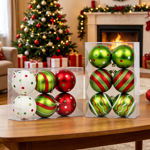 Nuove Decorazioni Natalizie di Lusso Transfrontaliere, Ornamenti Natalizi in Plastica Semi-Lavorati Elettroplaccati, Ciondoli <span class=keywords><strong>per</strong></span> Confezioni Regalo - Product Image 5