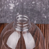 Bouteille de savon liquide à vaisselle en plastique de 500ml 16oz nettoyant transparent pour sol nettoyant pour vaisselle emballage de récipient de cuisine