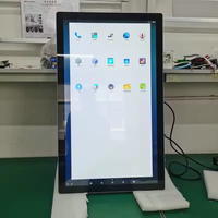 Terminal industriel en libre-service avec écran tactile capacitif LCD IPS 1080p de 32 pouces, lisible en plein soleil, 700 nits, étanche, Android