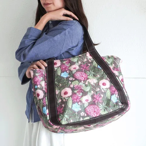 Sac fourre-tout en polyester personnalisé avec logo, grande capacité, réutilisable, pour femme - Product Image 2