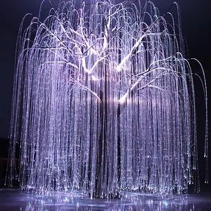 Optic Fiber Lighting LED Optic Fiber Tree Modeling Lights Luminous Tree Scenic Park Square Lighting