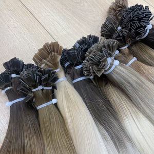 Extensiones de Cabello Humano Remy de la Mejor Calidad, con Cutícula Alineada, Puntas I/U/V, Pre-adheridas, con Cutícula Alineada, Puntas Planas - Product Image 5
