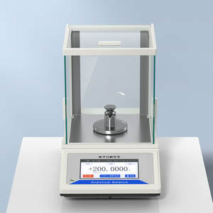 마운트스케일 120g 0.0001g 0.1mg 디지털 실험실 분석 저울 5인치 터치스크린 플라스틱-ABS 1.5년 보증 - Product Image 1