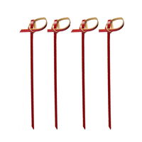 Échantillon Gratuit – Brochettes en Bambou Écologiques Jetables pour Décoration de Mariage et Brochettes à Burger en Bambou Jetables