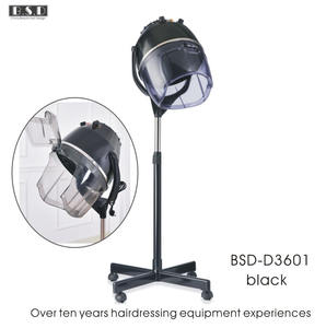 Sèche-cheveux mural, machine à sécher les cheveux, matériau ABS, 1000W, pour usage en salon, outil de coiffage multifonction, noir et blanc - Product Image 2