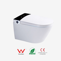 Produit très vendu - WC intelligent électrique mural sans bride de style européen avec réservoir dissimulé
