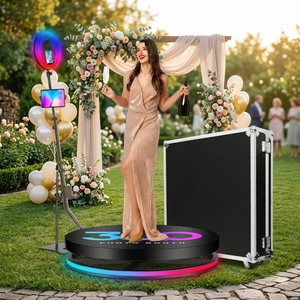Cabina de Fotos 360, Stock en Almacén Local en EE. UU., Soporte para Recogida en Almacén, <span class=keywords><strong>Precio</strong></span> Competitivo de Venta al Por Mayor Directo de Fábrica para el Mercado Estadounidense - Product Image 1