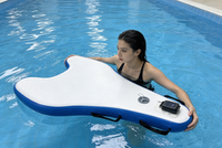 Planche flottante gonflable en PVC épais et coloré, plateforme flottante portable pour la piscine et la plage