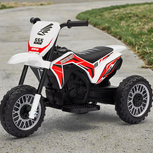 6v电池供电的电动骑乘汽车踏板遥控器，带音乐塑料<span class=keywords><strong>3</strong></span>轮，适用于2-4岁儿童 - Product Image 3