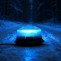 Feux de signalisation à micro LED à fixation magnétique puissante, homologués ECE R10 R65, 120 clignotements par minute, 12-24V, feux stroboscopiques de sécurité pour toit de véhicule tout-terrain
