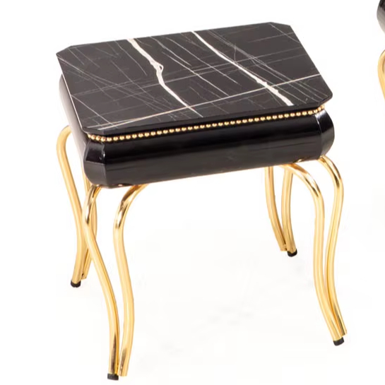 Black Marble & Gold