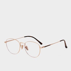 Kính mắt siêu nhẹ 9g bằng titan bán buôn |   Gọng kính tròn nhẹ, không viền dành cho nam và nữ - Product Image 2