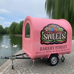 OEM Oem Mobile Truck Stainless Steel Ice Cream Street Cheap Food Trailer Hotdog <b>Cart</b> - Product Image 4