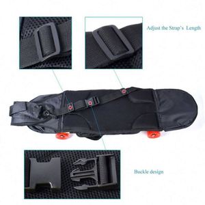 Bolsa de viaje profesional para patineta BSCI, bolsa de lona ajustable de poliéster 600D para longboard, con asa para el hombro. - Product Image 6