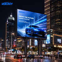 Écran LED fixe extérieur durable P8 IP65 étanche haute luminosité 4K avec CMS intégré, panneau publicitaire lisible en plein soleil