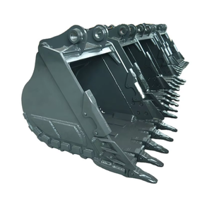 Mélangeur d'excavatrice/chargeur Micro creuser vis dents accessoires pièces <span class=keywords><strong>Mini</strong></span> seau d'excavatrice pour mélange de ciment - Product Image 4