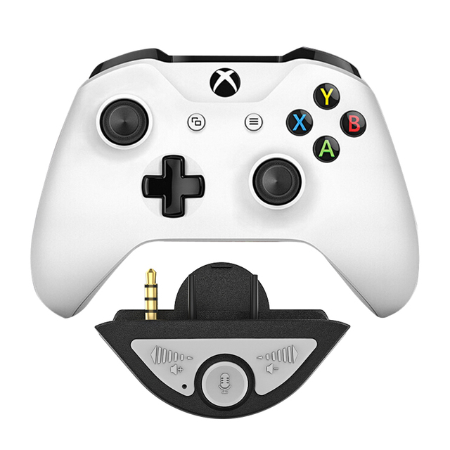 3.5mm Jack Headphone Audio Adapter Stereo Handle Sound Enhancer for Xbox One Xbox Series X / S Headphone Converter for XBOXONE