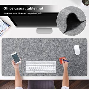 <span class=keywords><strong>Alfombrilla</strong></span> de ratón de fieltro de Color sólido Simple grande para <span class=keywords><strong>Amazon</strong></span>, antideslizante de plástico de goteo grueso para juegos y uso de oficina o <span class=keywords><strong>alfombrilla</strong></span> de caligrafía - Product Image 4