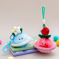 Porte-clés en peluche petite planète colorée, design créatif, décoration suspendue, logo personnalisé, jouets en peluche planètes de l'univers