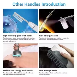 5in1 Scalp <b>Massage</b> and Hair Loss Treatment Device with Growth Analysis and Comparison Mode Hair Care <b>Machine</b> - Product Image 4