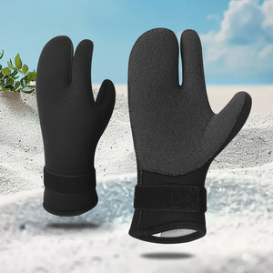 Logo personnalisé couteau anti-coupure protection <span class=keywords><strong>7mm</strong></span> trois doigts mitaines néoprène Kevlar tissu combinaison de <span class=keywords><strong>plongée</strong></span> <span class=keywords><strong>gant</strong></span> de <span class=keywords><strong>plongée</strong></span> pour hommes femmes - Product Image 1