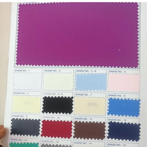 Tissu en denim tissé épais, teint uni, textile durable pour chemises et robes pour garçons, offrant un confort tout au long de la journée - Product Image 1