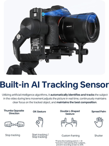 Estabilizador de cardán de 3 ejes todo en uno <span class=keywords><strong>Feiyu</strong></span> Scorp Mini 2 para cámaras DSLR y sin espejo - Product Image 5