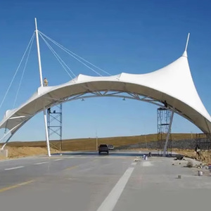 Tùy chỉnh nhà máy thiết kế hiện đại ngoài trời dù để che nắng mái hiên mặt tiền cảnh quan cấu trúc màng cho kho & công viên - Product Image 6