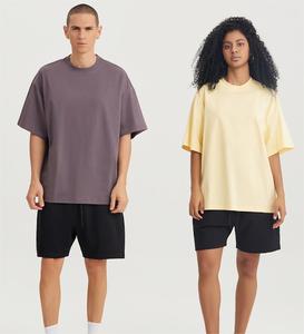 Nhà sản xuấ<span class=keywords><strong>t</strong></span> cung cấp áo thun cotton 100% Solona Ice Silk unisex dáng rộng 220g, in theo yêu cầu, kiểu dáng vai rơi, dệ<span class=keywords><strong>t</strong></span> kim trơn, thoáng má<span class=keywords><strong>t</strong></span> - Product Image 6