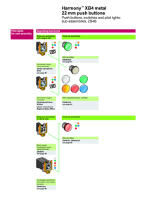 S-chneider chọn chuyển đổi dễ dàng hài hòa XB2 đen 22mm dài xử lý 2 vị trí ở lại đặt 1NO + 1NC xb2bj25c = zb2bz105c + zb2bj2c - Product Image 5
