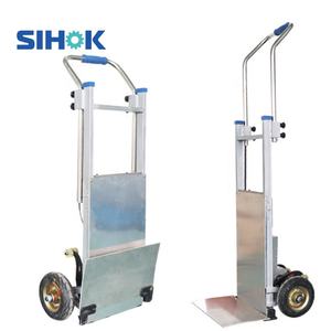 Harga Bagus Cina Bertenaga Baterai Aluminium Bermotor Truk Tangan Pemanjat Tangga/Troli Elektrik Platform Pemanjat Tangga - Product Image 2