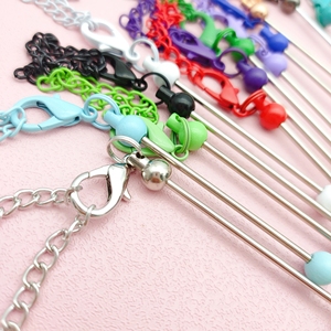 B3007 Nouveauté très demandée : Accessoires de décoration pour gobelets, chaînes et <span class=keywords><strong>breloques</strong></span> pour gobelets à barre, colorées, mignonnes, inoxydables et à perler - Product Image 5