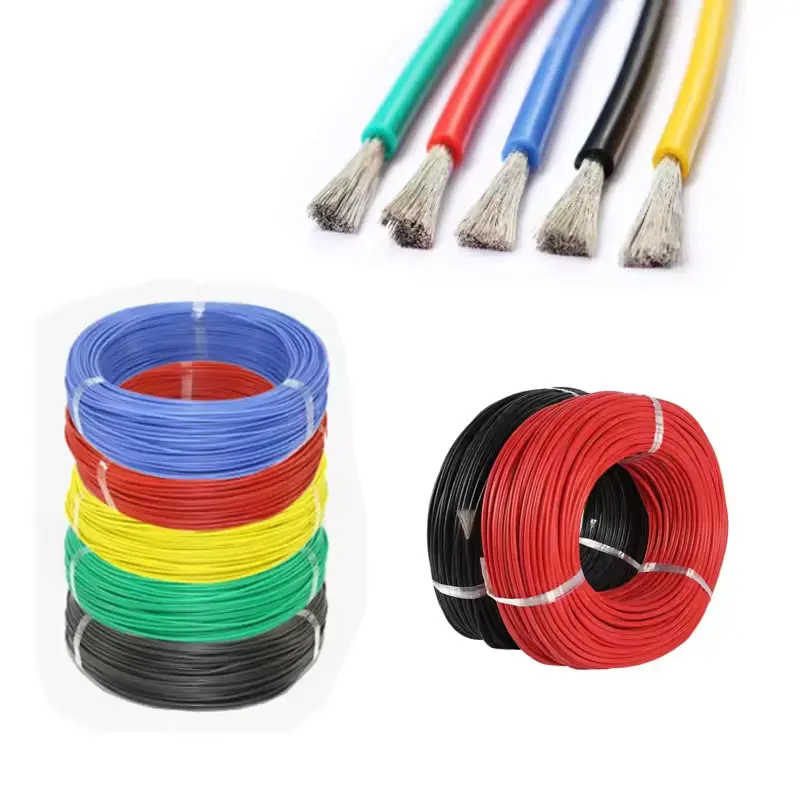 2AWG 4AWG 6AWG 8AWG 10AWG 12AWG 14AWG 16AWG 18AWG Silicone Wire Ultra flexible High Temperature Resistant Rubber Silicone Cable