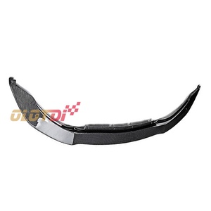 V Style Front Bumper Lip Chin Spoiler Side Winglet <b>Splitter</b> for BMW F80 M3 F82 F83 M4 Carbon Body Kits - Product Image 4
