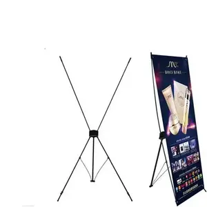 Custom Logo Printing PVC Material X Stand Banner For Advertising Event
