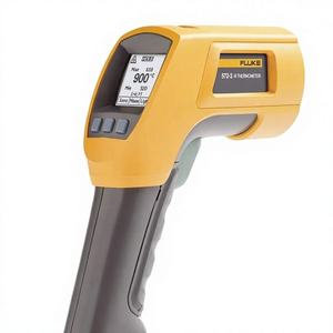 Thermomètre infrarouge haute température 572-2 avec double laser, en plastique, haute précision - Product Image 1