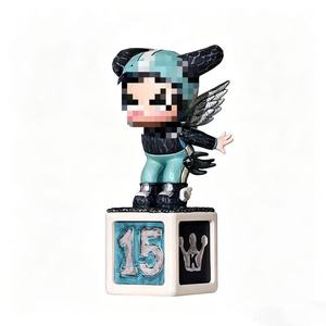 Set di Statuette da Collezione in PVC Scala 1/10 Serie Blind Box Edizione Limitata 2026 Anniversario Retro Art Toy - Personaggi Misteriosi Cartoon - Product Image 5