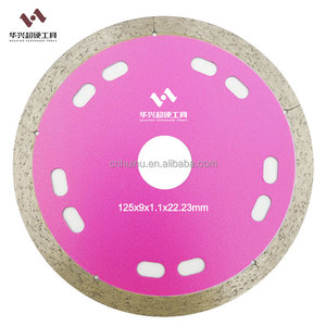 Lame de scie circulaire turbo de haute qualité de 5 pouces (<span class=keywords><strong>125</strong></span> mm) pour le découpage de carreaux en céramique Dekton - Product Image 3