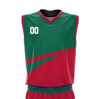 Seragam Basket Tim Berkualitas Premium Baru, Set Seragam Basket Sublimasi Ringan dan Bernapas, OEM Custom