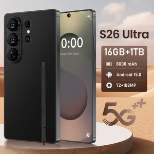 Smartphone <span class=keywords><strong>Android</strong></span> 5G Sbloccato S26 Ultra, Schermo Intero 7.3'', Dual SIM, 16GB+1TB, con Stilo, Versione Globale - Product Image 3