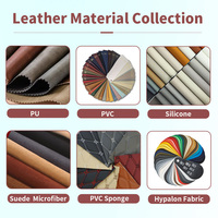 Hochwertige Mikro faser Wildleder Synthetisches Nubuk-PVC-Leder Umwelt freundliche kratz feste Kunstleder stoffe für Taschen sofa Upgrades