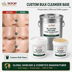 Limpiador Facial Espumoso con Ácido Salicílico, Hidratante, Control de Grasa y Belleza, Limpiador Facial Suave - Product Image 2