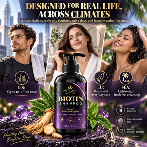 Private Label Vegan <strong>Hair</strong> Care Loss <strong>Shampoo</strong> Regrowth Thinning <strong>Hair</strong> <strong>Thickening</strong> Biotin <strong>Hair</strong> Growth <strong>Shampoo</strong> for <strong>Men</strong> - Product Image 3