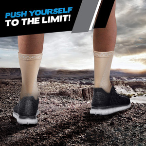 อุปกรณ์พยุงข้อเท้าแบบรัดกระชับ ระบายอากาศได้ดี ช่วยพยุงข้อต่อ สำหรับบาสเกตบอล วิ่ง และกีฬาอื่นๆ สำหรับผู้ใหญ่ ทั้งชายและหญิง รุ่น JBYA-071 - Product Image 2